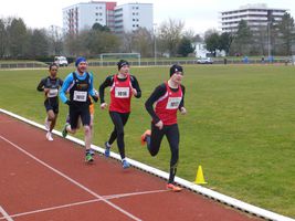 17.03.2018: Bayerische Meisterschaften über 10.000 Meter in Regensburg