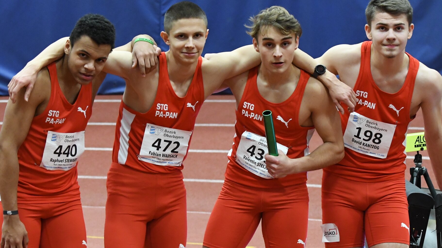 22.01.2023: Südbayerische U20- und U16-Hallenmeisterschaften in München