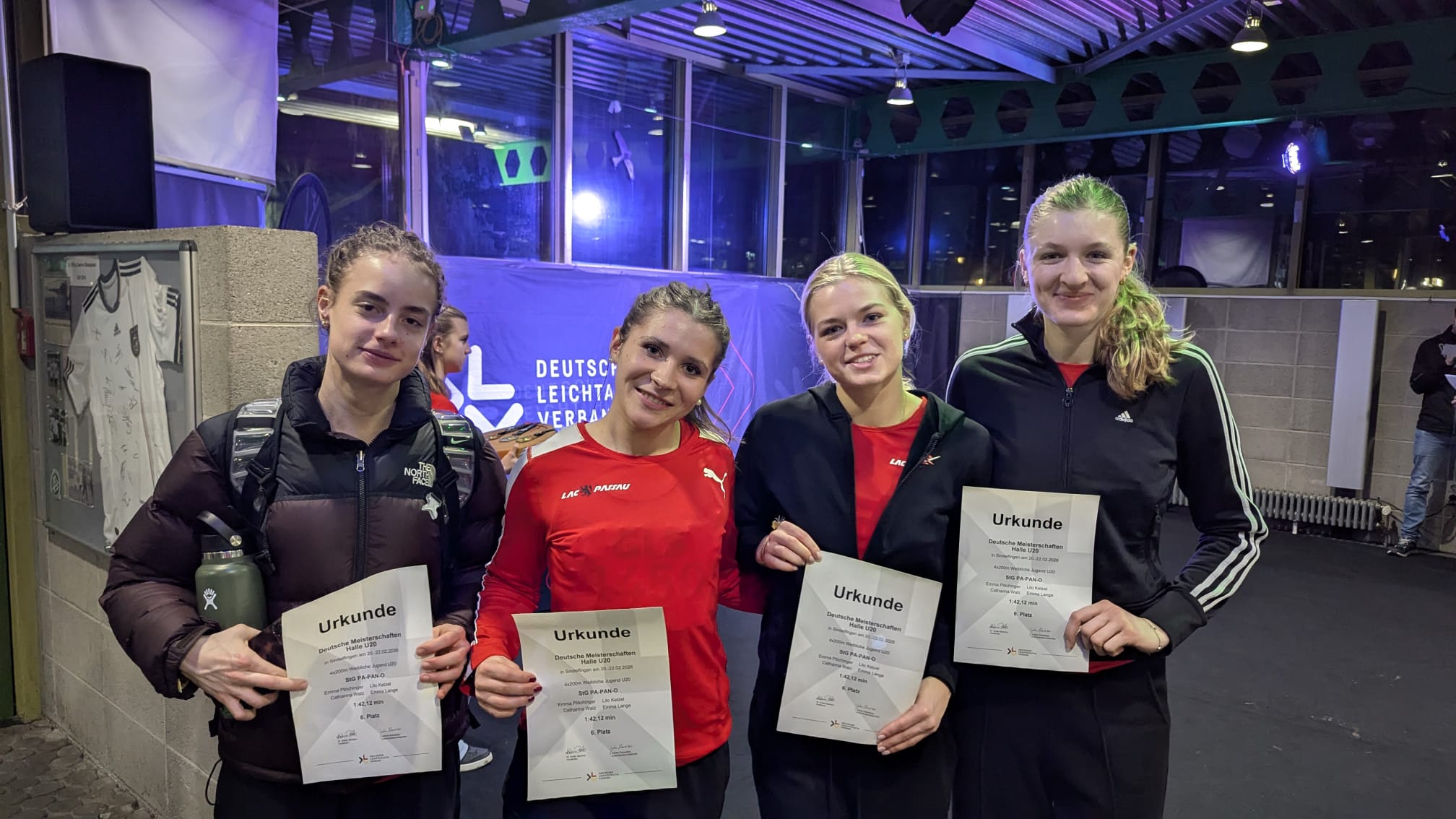20.-22.02.2026: Deutsche Jugend-Hallenmeisterschaften in Sindelfingen