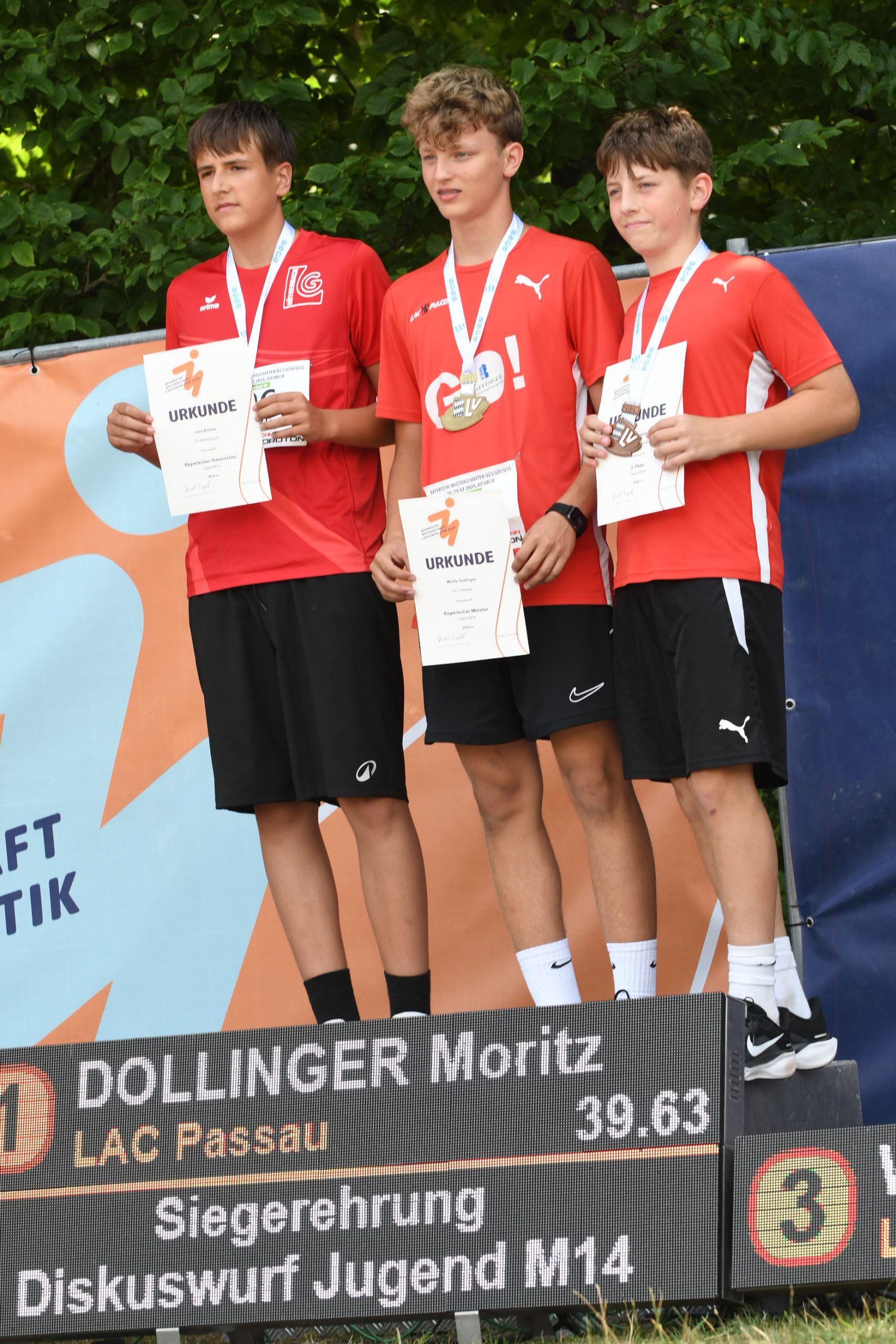 18./19.07.2026: Bayerische U16/U20-Meisterschaften in Aichach